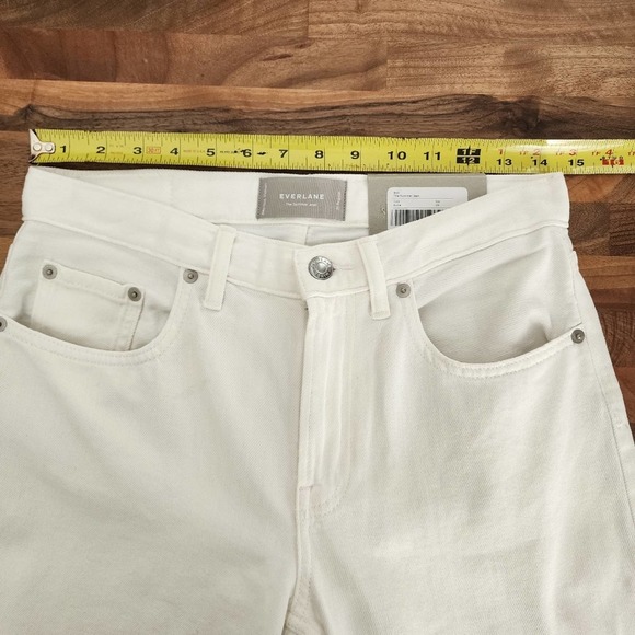 Everlane The Summer Jean Super Soft in Bone Size 26 NWT - Picture 7 of 11